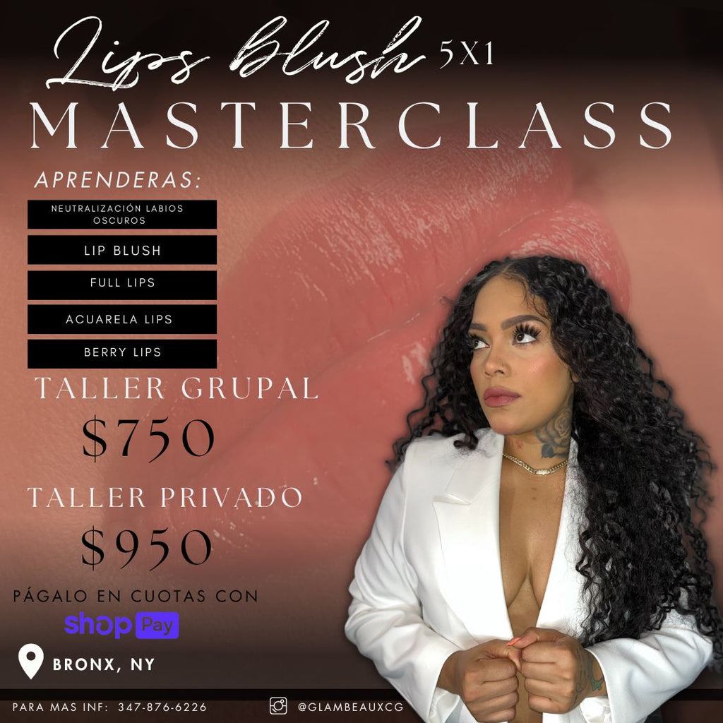 MASTER CLASS MICROPIGMENTACION DE LABIOS AVANZADA