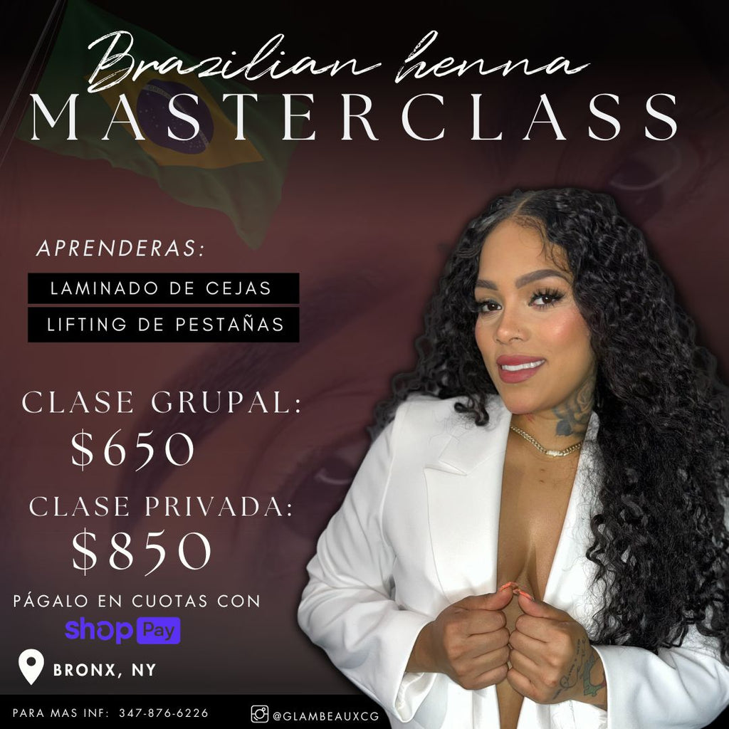 MASTER CLASS TINTADO DE CEJAS HENNA BRAZILERO