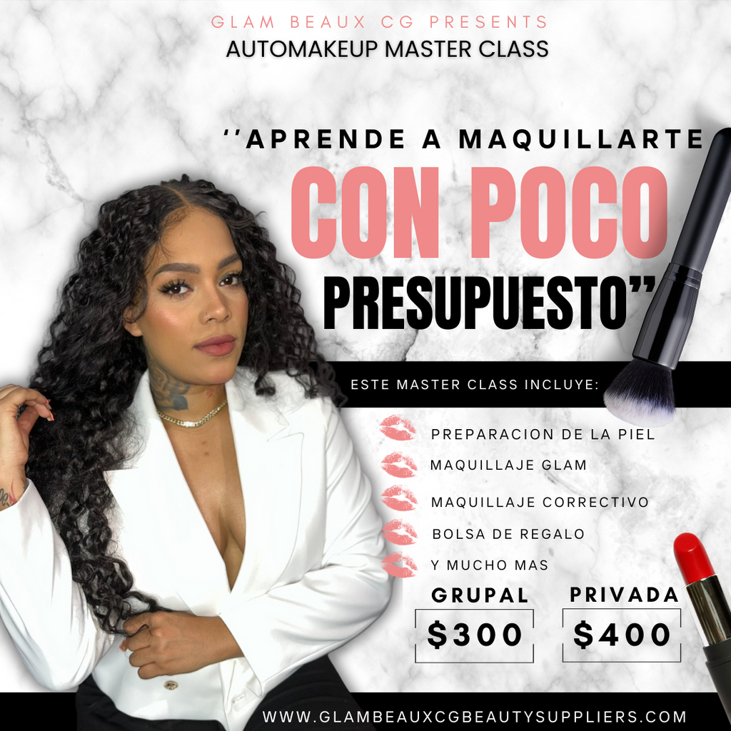 MASTER CLASS AUTOMAQUILLAJE BASICO AVANZADO