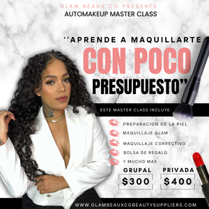 MASTER CLASS AUTOMAQUILLAJE BASICO AVANZADO