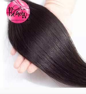 HAIR EXTENSIONS 100% VIRGIN HUMAN HAIR STRAIGTH